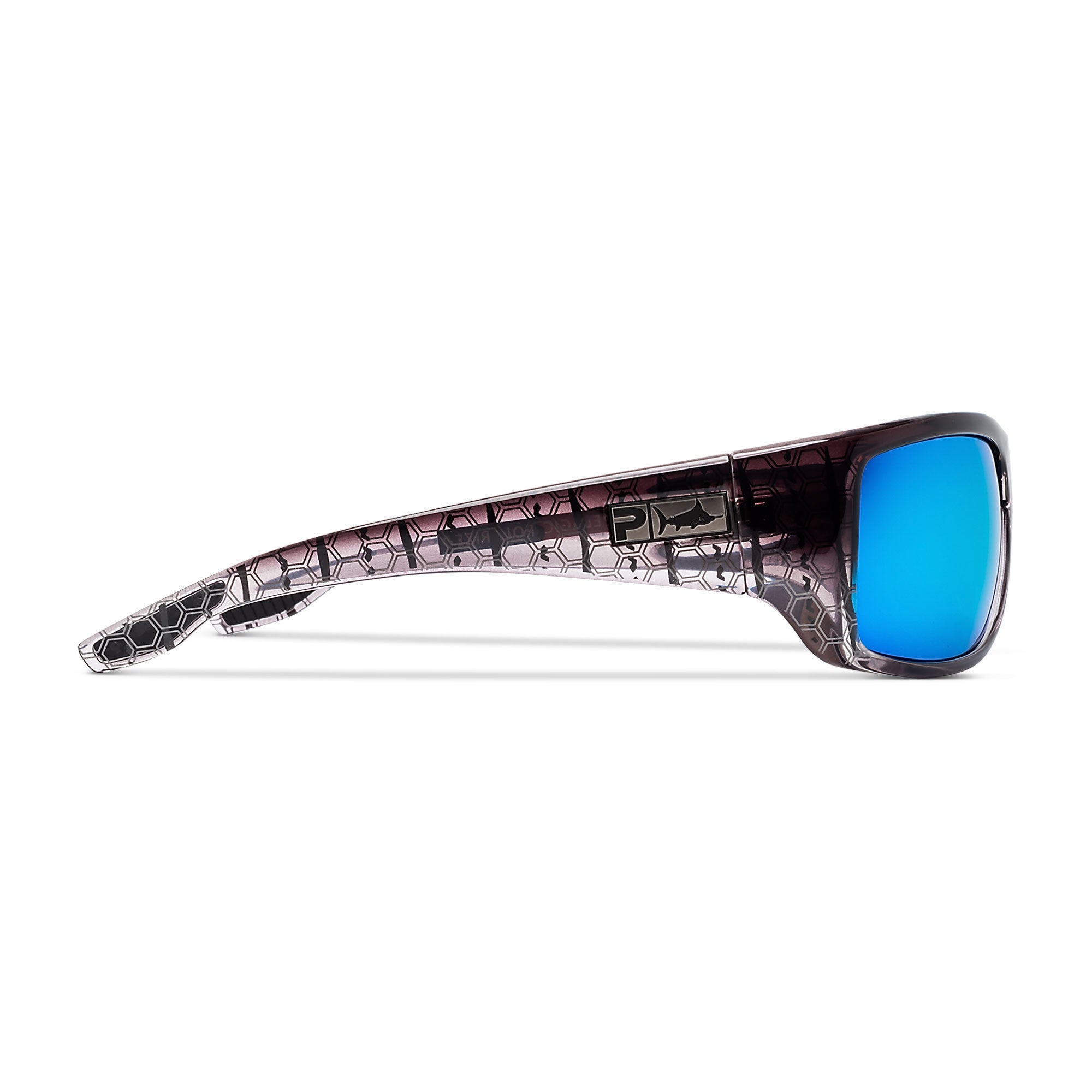 Pelagic Fish Hook Polarized Sunglasses - Clear