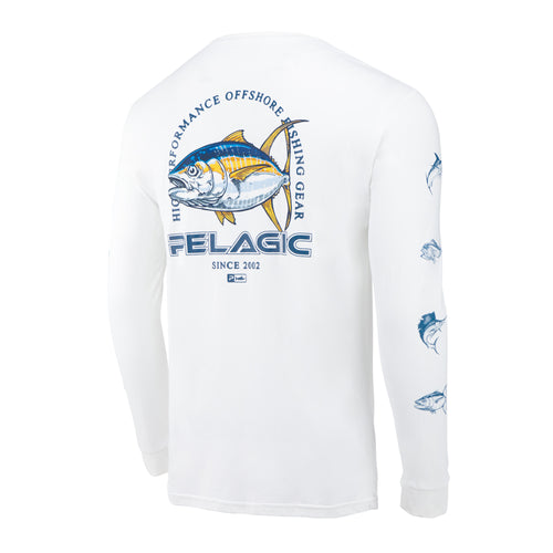 Aquatek Yellowfin Tuna Fishing Shirt