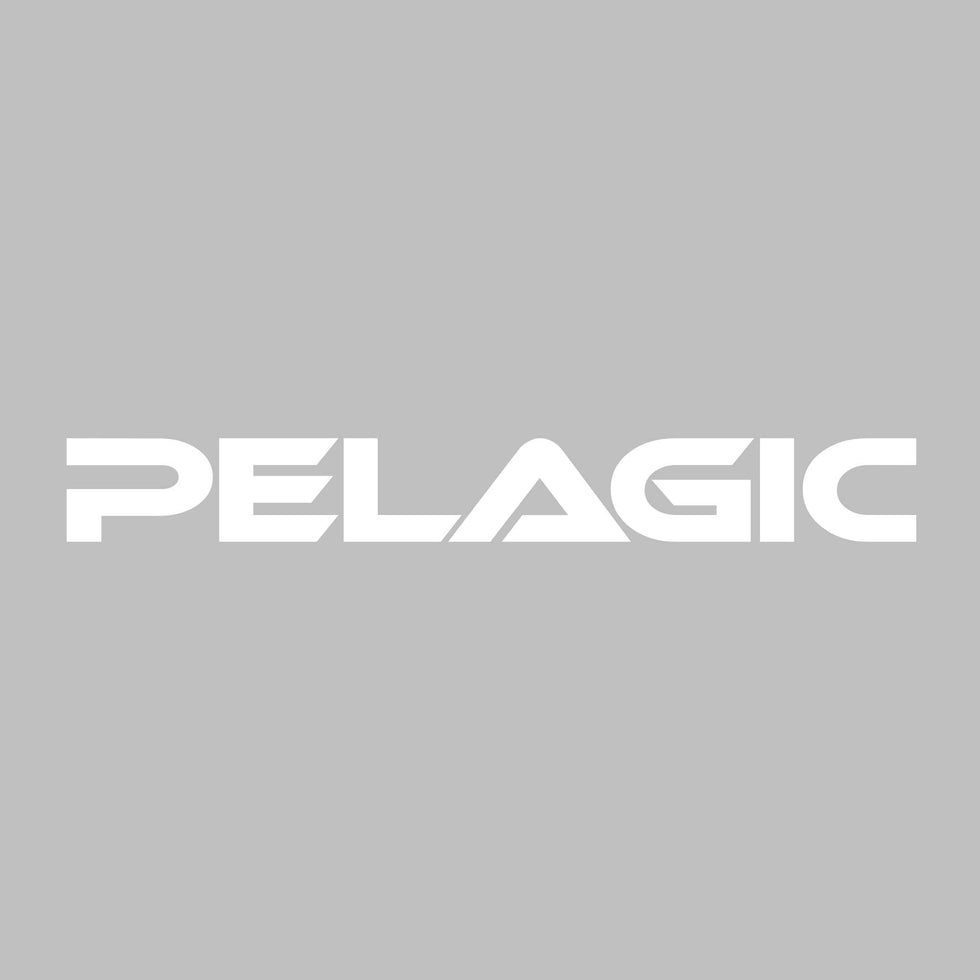 Pelagic Logo Decal  PELAGIC Fishing Gear