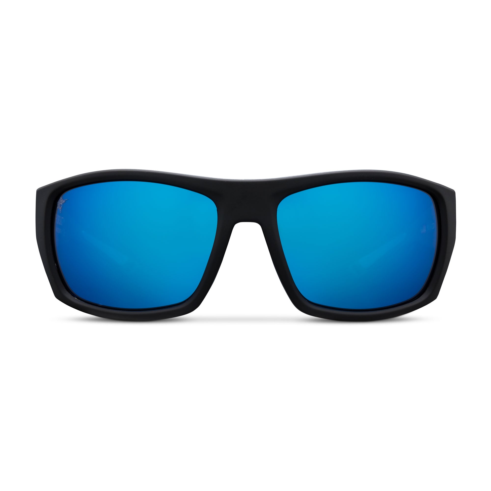 Prowler Polarized Fishg Glasses - CAMO / Gray / Blue Mirror