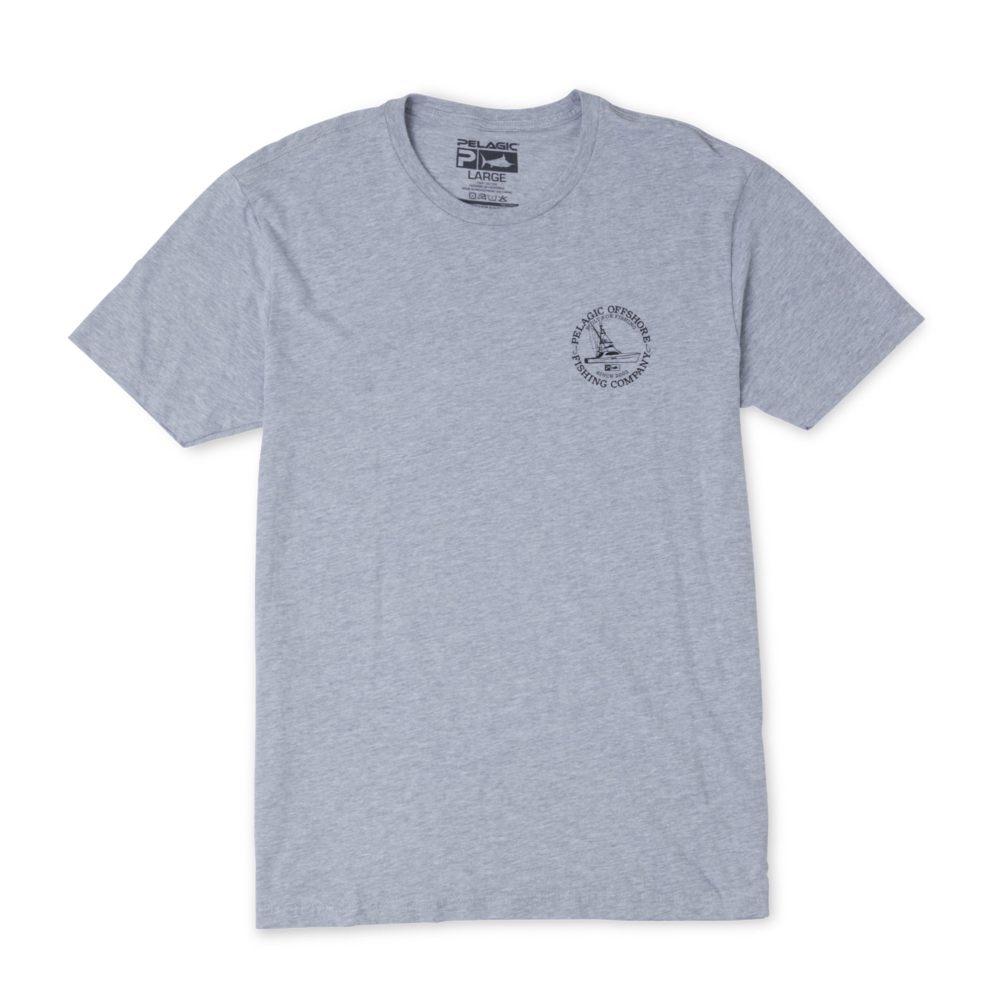 Charter Boat - Heather Grey / S