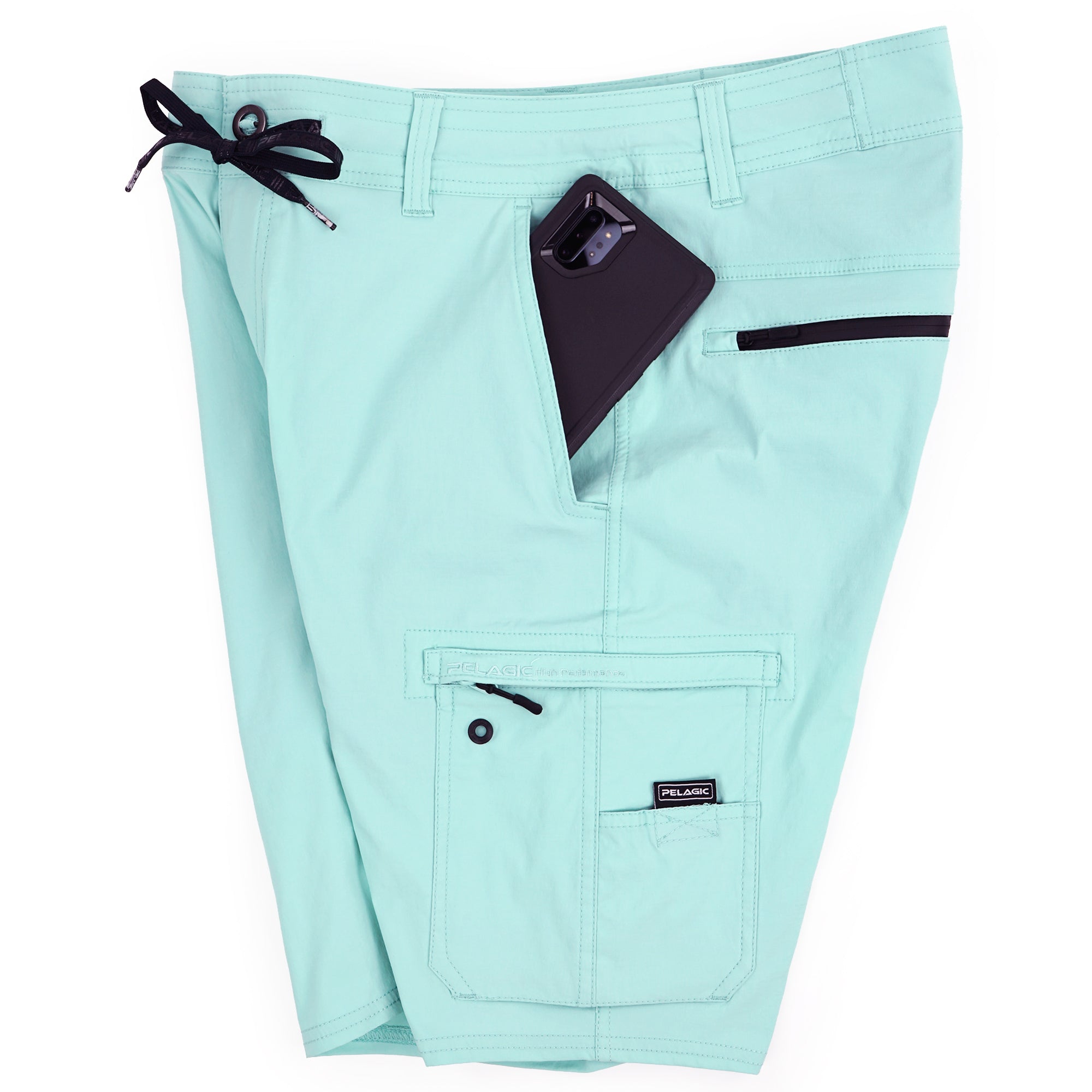 Pelagic Traverse Hybrid Shorts 20 36 / Turquoise