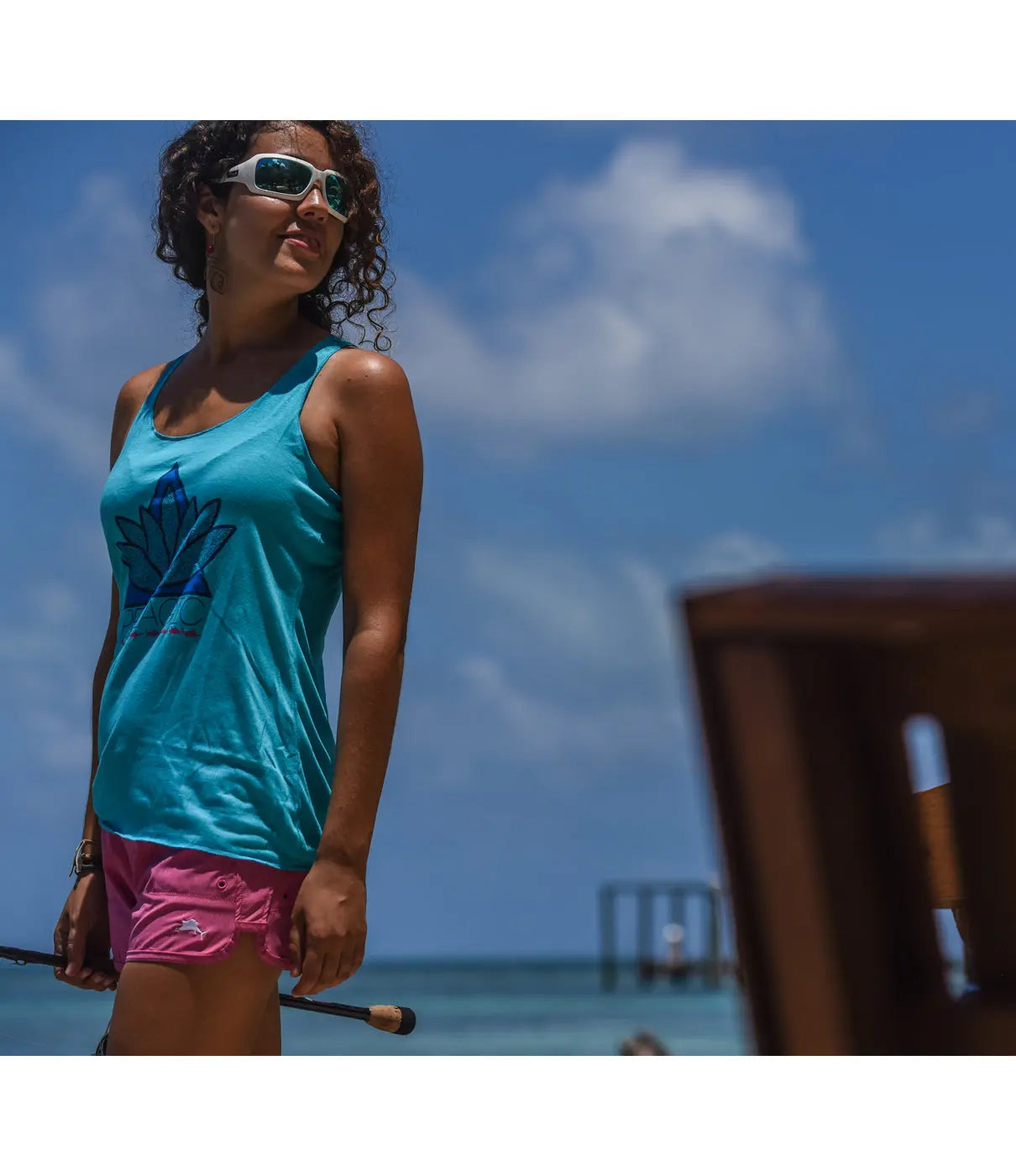 Moana Hybrid Fishing Shorts Pelagic